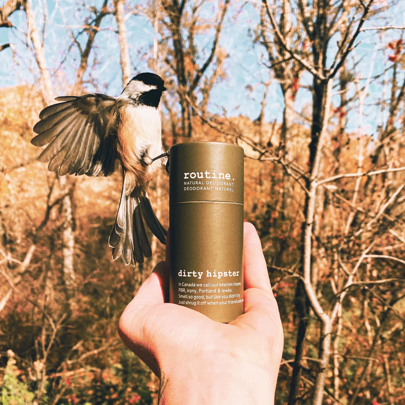 Dirty Hipster No. 1 Natural Deodorant Stick for Men & Women - Aluminum Free, Long Lasting Protection - Perfect for Travel, Gym & Daily Freshness