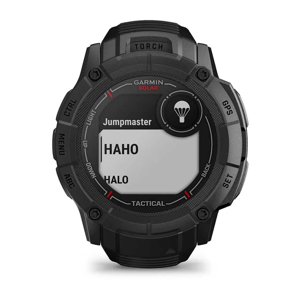 Garmin Instinct 2X Solar Tactical Smartwatch with Ballistic Calculator & NVG Compatibility - Rugged Outdoor GPS Watch for Hiking, Hunting & Military Use