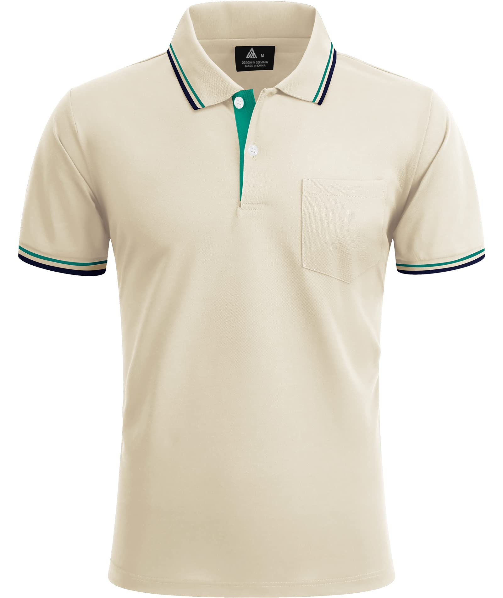 Men's Casual Polo Shirts - Short Sleeve Breathable Performance Shirts for Golf, Tennis & Summer Outdoor Activities | LLdress Tactical T-Shirts