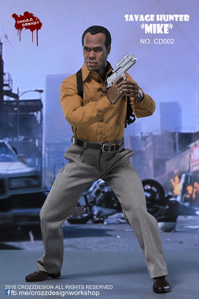 Crozz Design 1/6 Savage Hunter Sixth Scale Collectible Action Figure - Perfect for Display, Photography & Model Enthusiasts