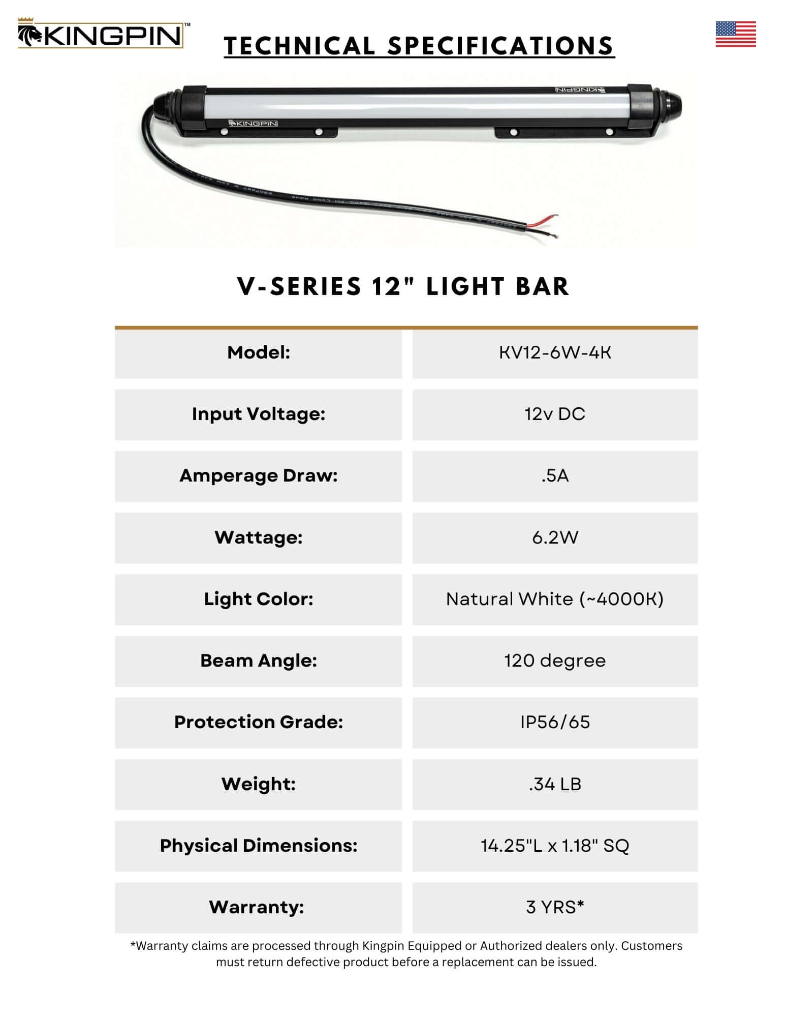 V Series 12 LED Light Bulbs, 10 Pack - Energy Efficient Lighting for Home, Office, and Commercial Spaces
