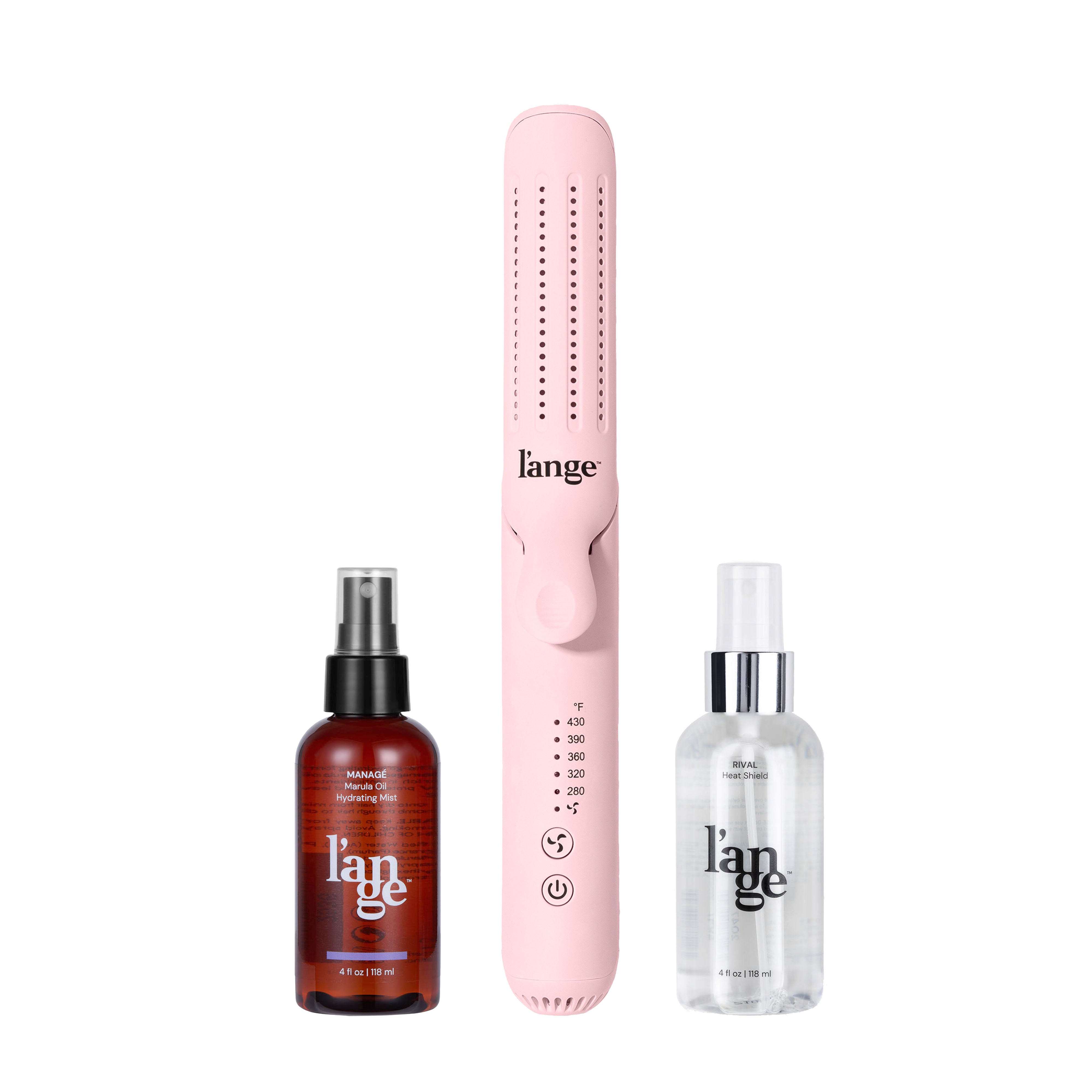 All Day Curl Set - Long Lasting Curling Iron & Hair Styling Kit for Perfect Beach Waves & Everyday Hairstyles - Ideal for Home, Salon & Travel Use