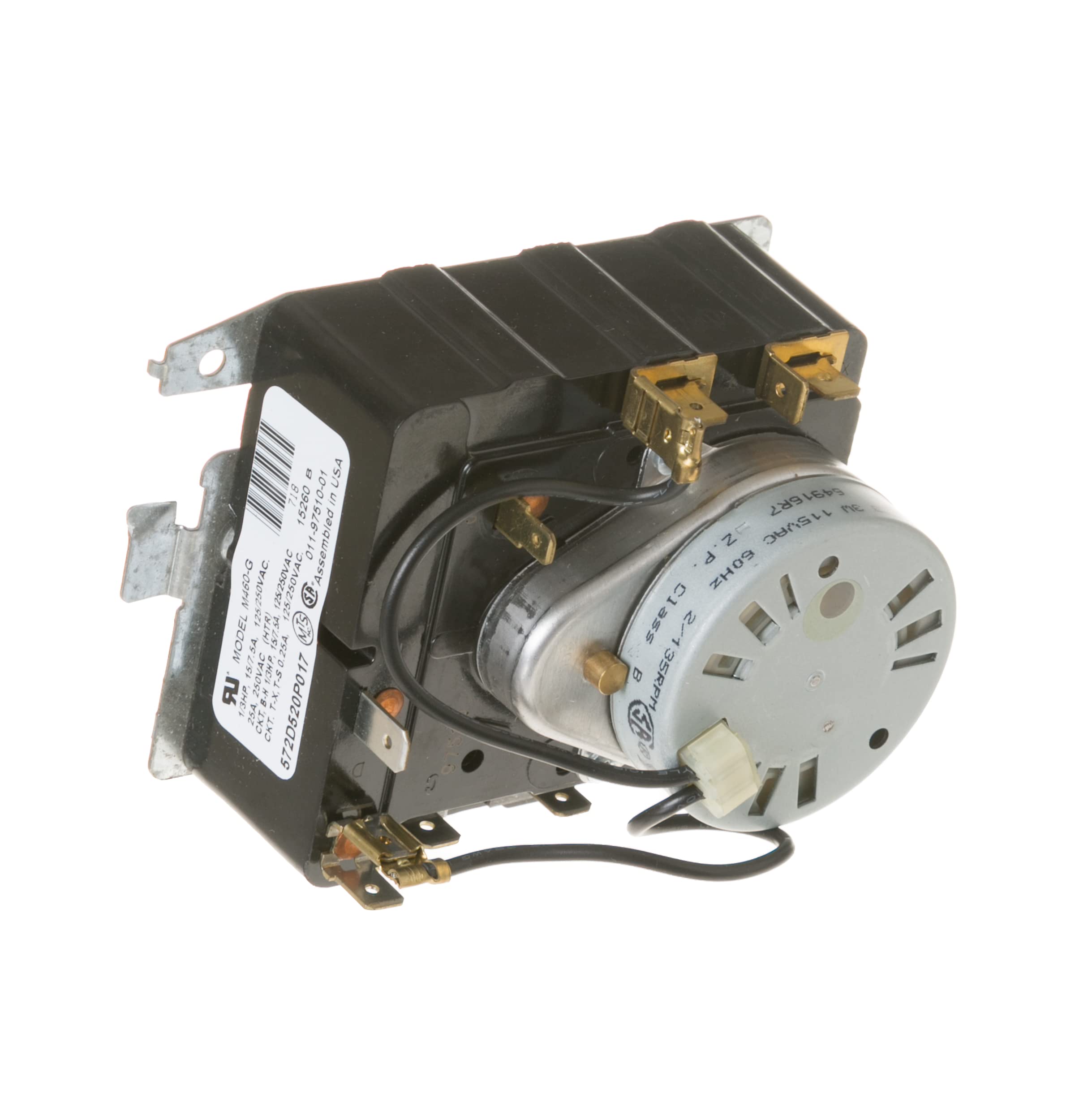 GE Appliances WE4M187 Dryer Timer Replacement Part - Compatible with GE, Hotpoint & Kenmore Dryers - Perfect for Home Laundry Room Repairs & Maintenance