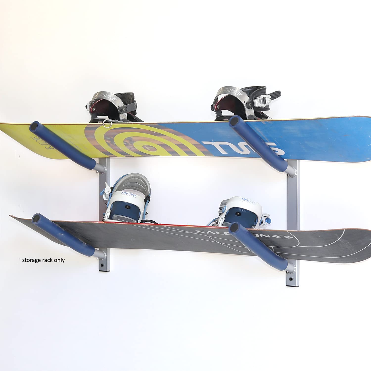 SPAREHAND Wall Mount Storage Rack for Surfboards, Wakeboards & Water Skis - Heavy Duty Board Holder for Garage, Beach House & Water Sports Gear Organization