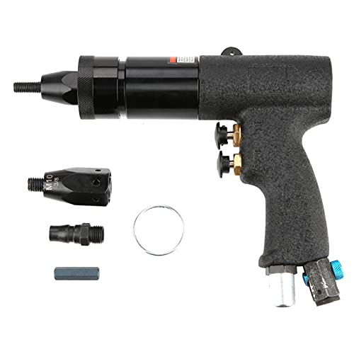 **KP-740A Automatic Pneumatic Rivet Nut Gun - M8/M10 Self-Locking Head, Anti-Slip Handle, Industrial-Grade for Metal Plates, Pipes & Electrical Work - Perfect for HVAC, Automotive & Sheet Metal Fabrication**