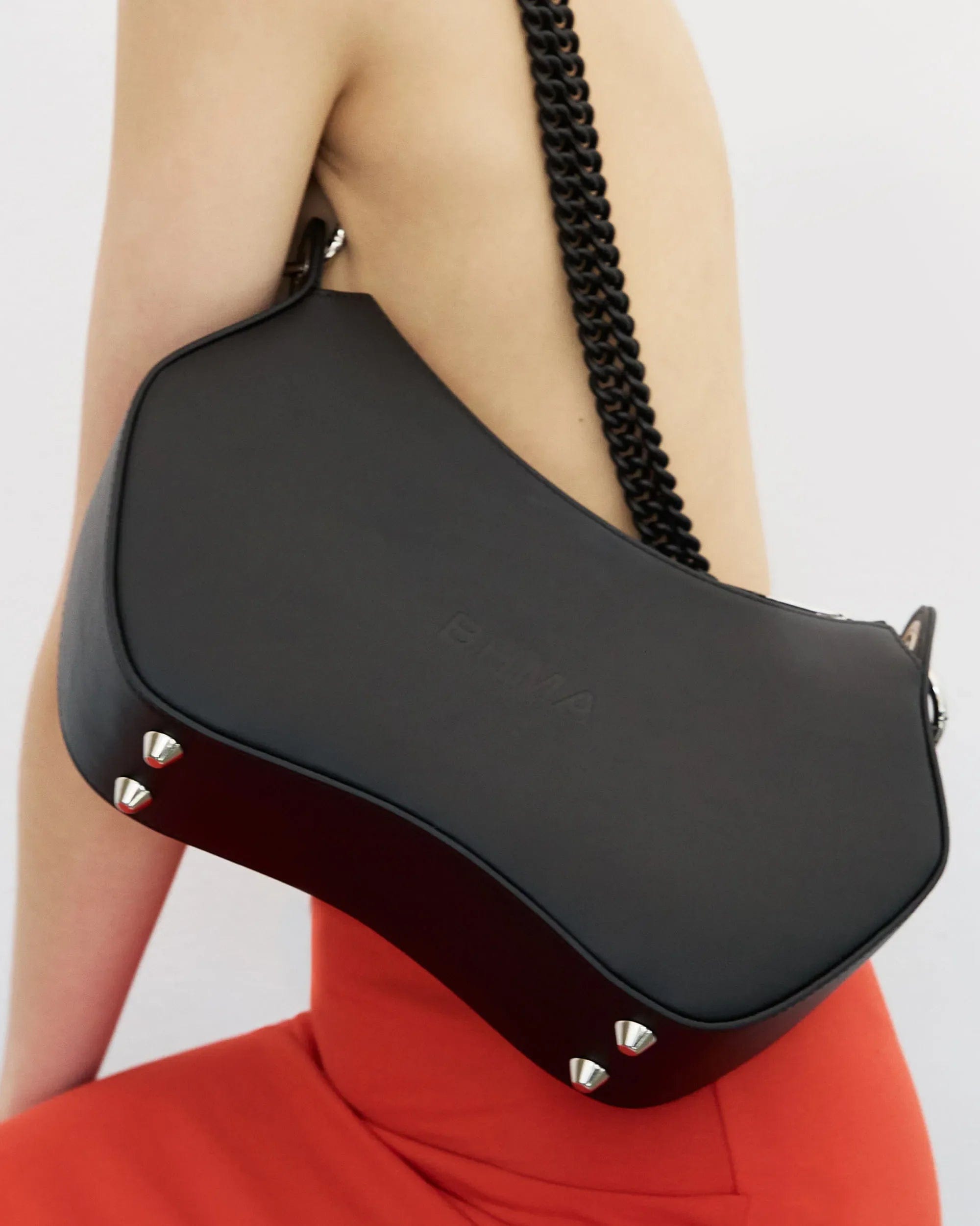 Vegan Corn Leather Crossbody Bag for Women | Noir BHMA Black Purse | Stylish & Eco-Friendly Handbag for Everyday Use, Travel & Shopping