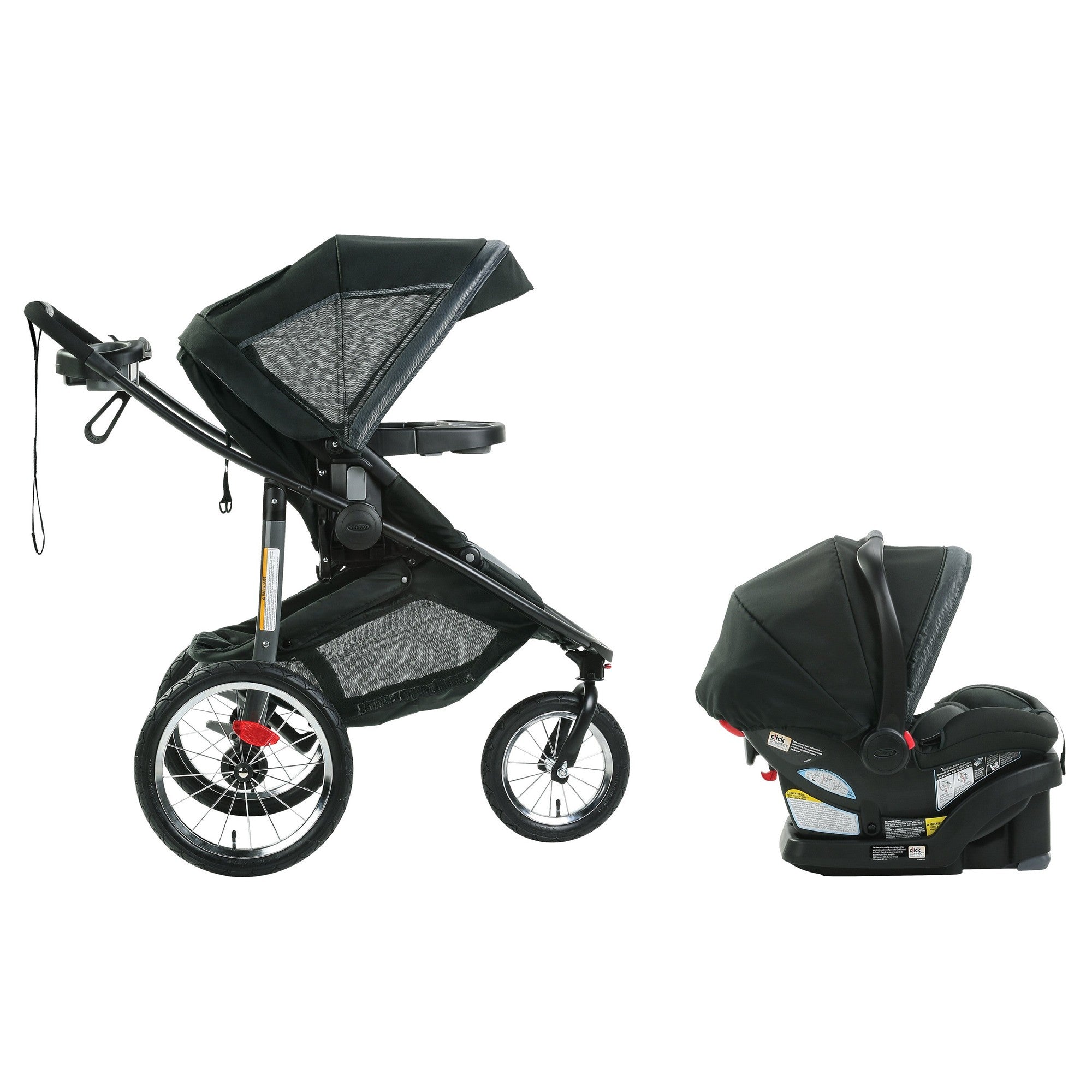 Graco Modes Jogger 2.0 Travel System - Lightweight Stroller with Car Seat for Baby & Toddler | Perfect for Jogging, Shopping & Outdoor Adventures