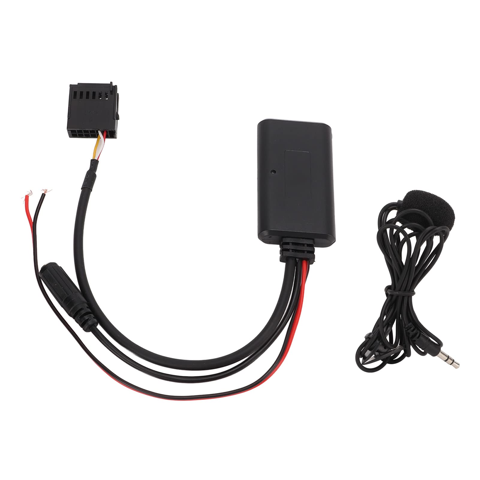 Aramox Wireless Bluetooth Adapter with Microphone - AUX Audio Receiver for Ford Focus, Mondeo, Carnival | Hands-Free Calling & Music Streaming for Car Stereo