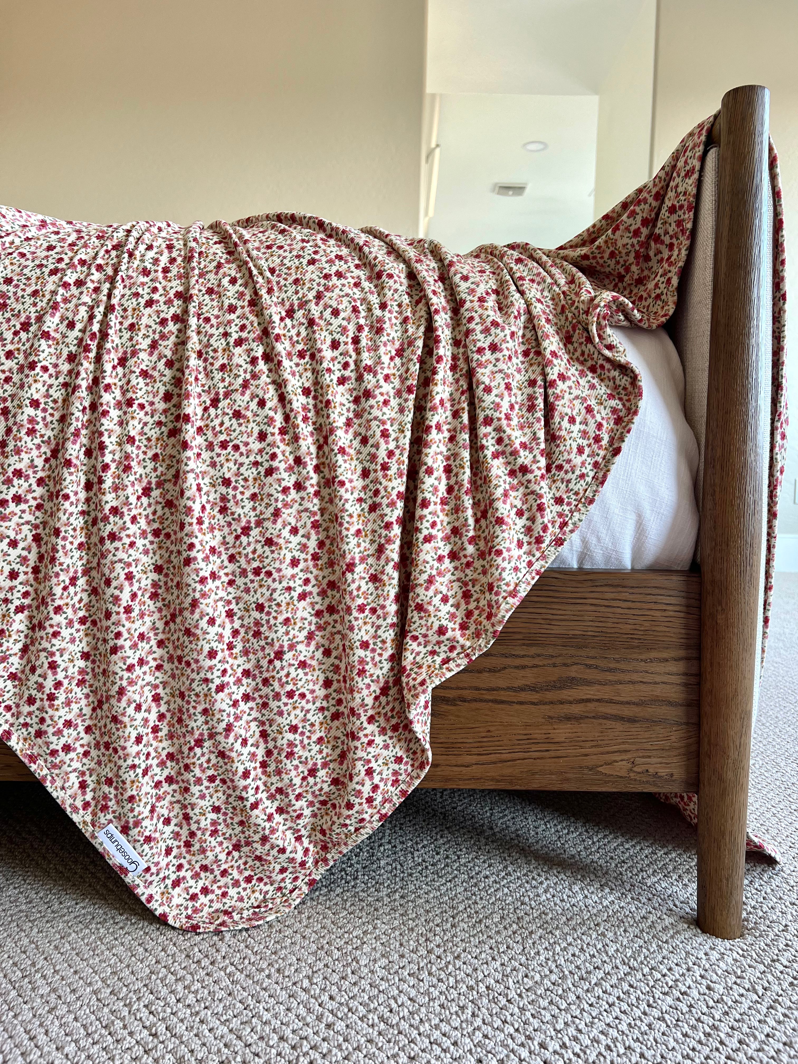 New Orange Sage Ivory Pink Ribbed Floral Dress - Elegant Floral Print Summer Dress for Women | Perfect for Beach Vacations, Date Nights & Garden Parties