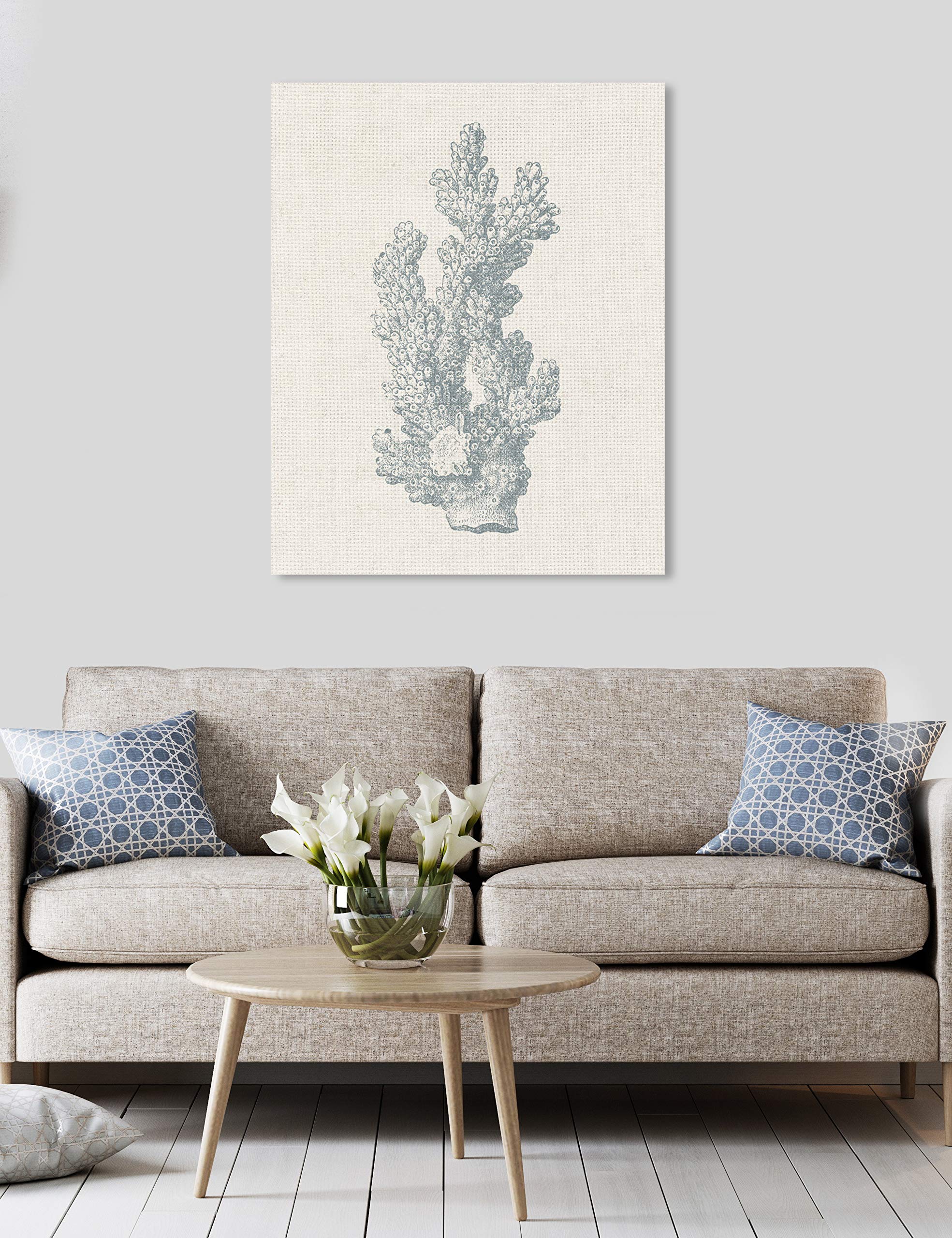 Oliver Gal Artist Co. Coastal Coral Wall Art Canvas Print - 30