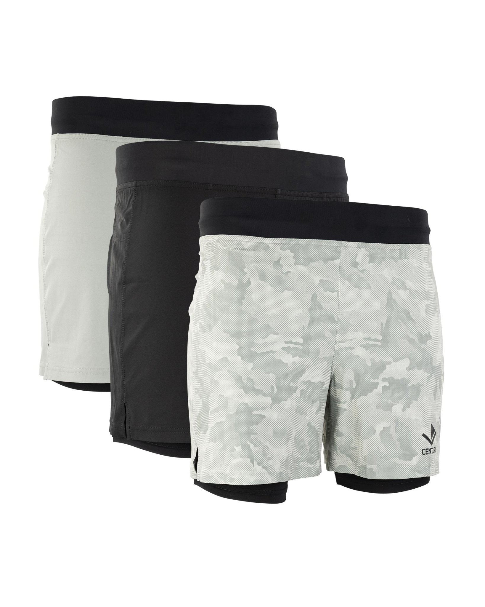 Century Men's 5-Inch Lined Training Shorts - Breathable Gym Shorts for Running, Workout & Basketball - Comfortable Athletic Shorts for Men