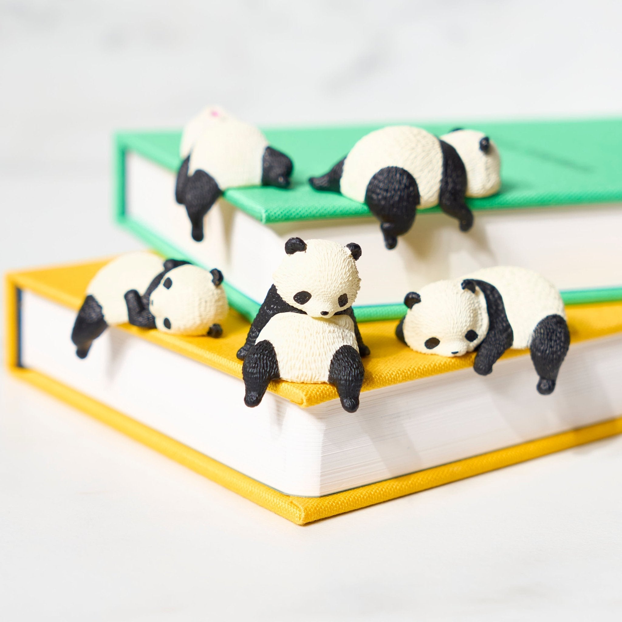 Panda Resting on the Edge Gacha Capsule Toy - Cute Collectible Figure for Anime Fans, Desk Decor & Stress Relief | Perfect for Office, Home Display & Kawaii Collections