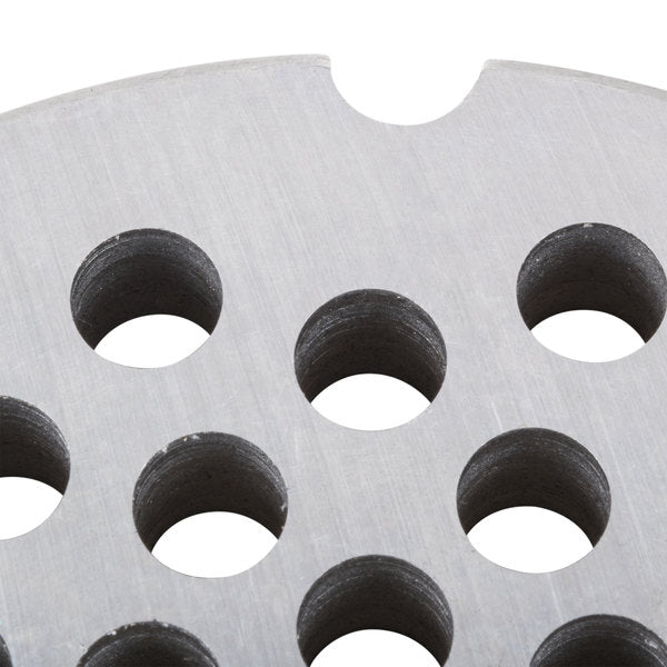 Premium Globe L00480 Meat Grinder Plate - Stainless Steel Replacement Part for Home & Commercial Use - Perfect for Grinding Beef, Pork, Chicken - Ideal for Butchers, Restaurants & Home Kitchens