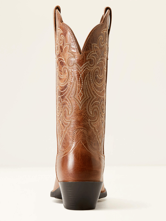Ariat Women's Round Up Square Toe Western Boots - Russet Copper - Comfortable Cowgirl Boots for Riding, Dancing & Country Fashion