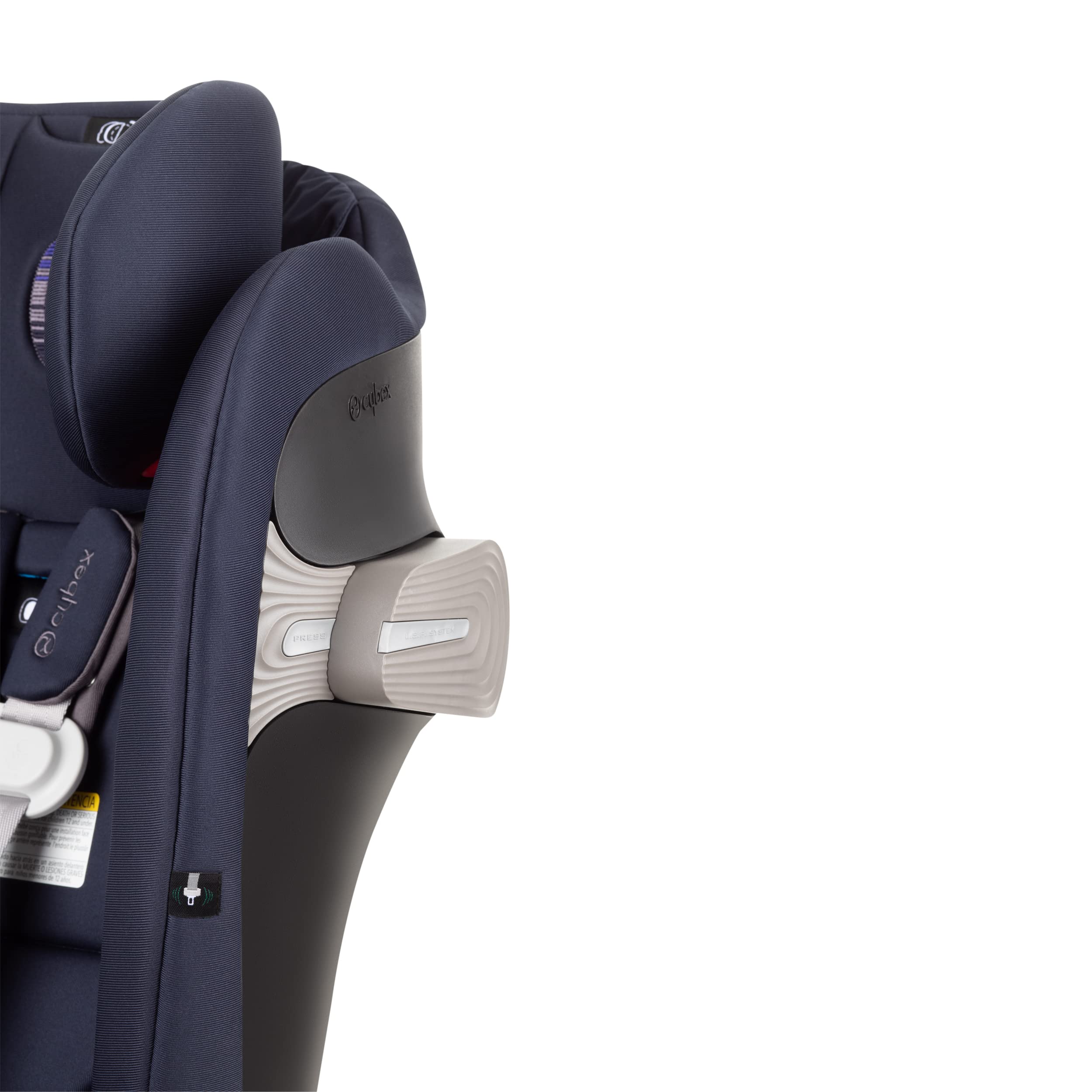 Cybex Standard Eternis S All-in-One Convertible Car Seat with SensorSafe Technology - Denim Blue | Safe for Infants to Toddlers | Perfect for Family Travel & Daily Commute
