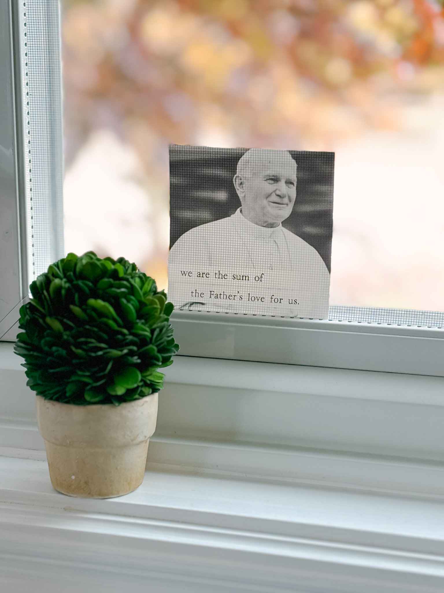Cloud of Witnesses Saint Cling Affirmations - Inspirational Christian Wall Decals for Home & Church Decor
