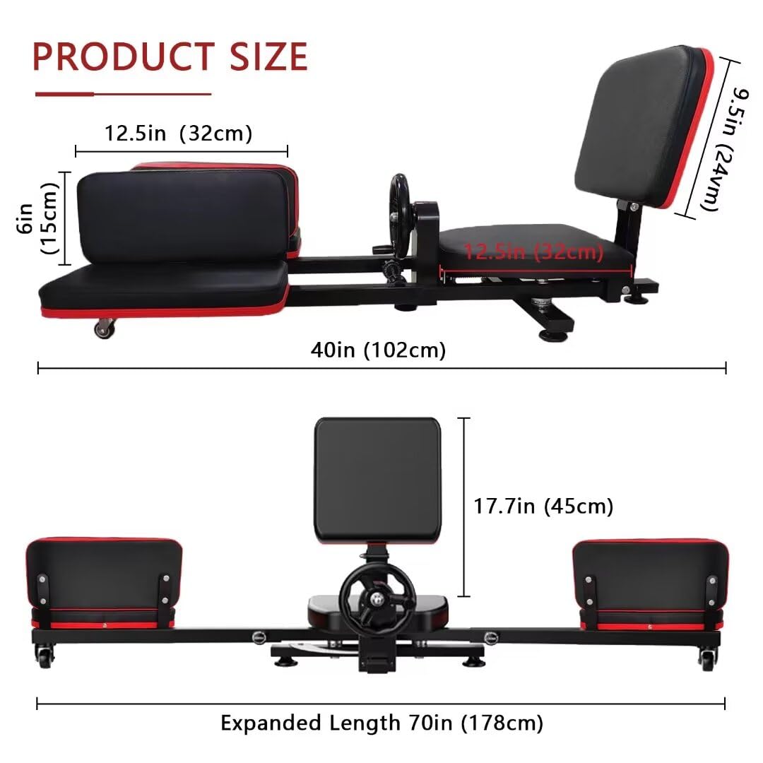 300 LBS Leg Stretcher - Professional Split Machine for Flexibility Training Up to 230° | Home Gym Equipment for Adults & Kids | Perfect for Dance, Yoga, Martial Arts & Fitness