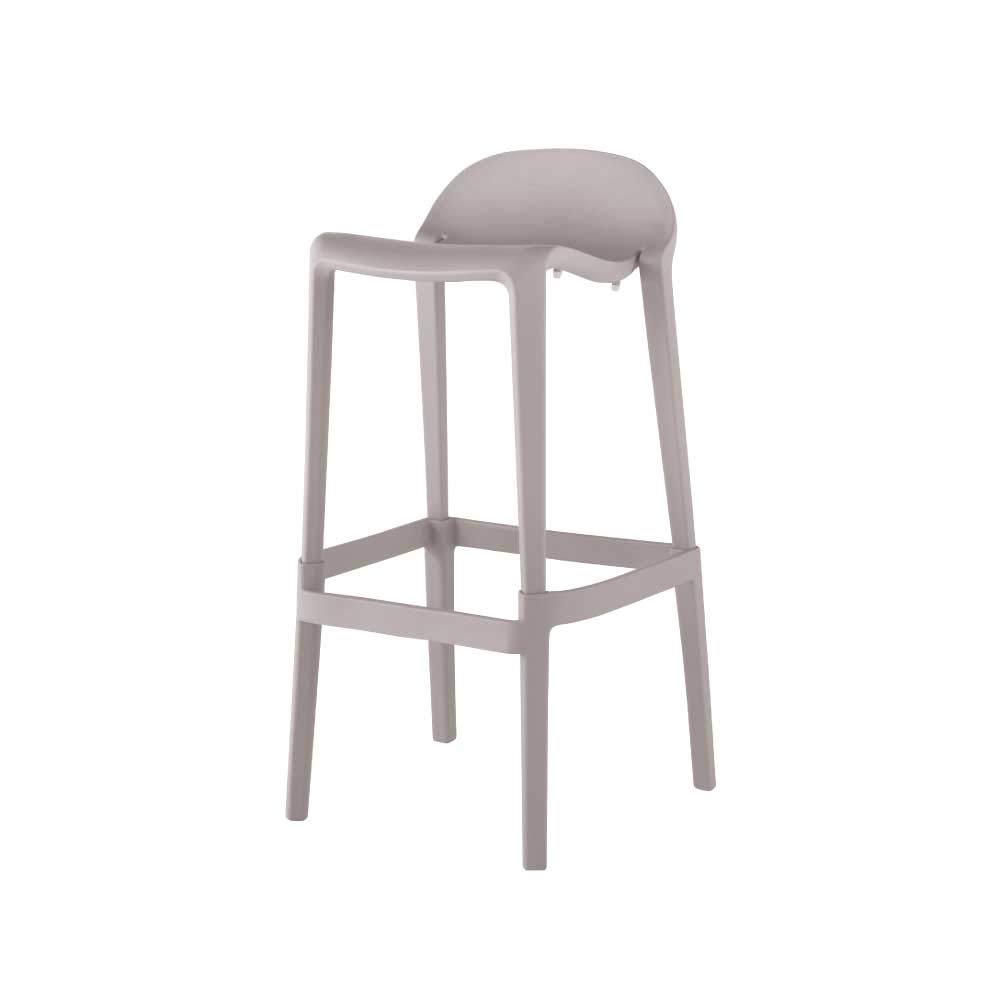 Lagoon Joyous Antique Rose Resin Bar Stools Set of 2 - Outdoor Patio Furniture for Garden, Poolside & Backyard Decor