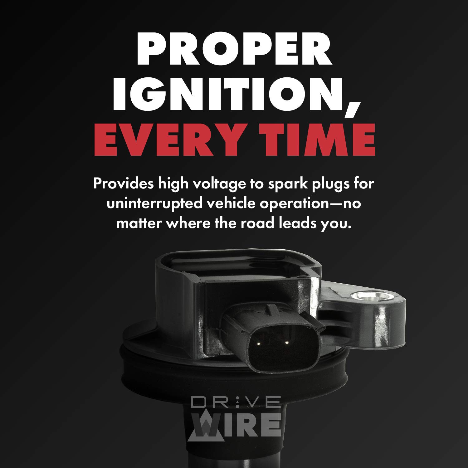 Garage-Pro Ignition Coil Replacement for Volkswagen Transporter 1992-1993 2.5L & Jetta 1995-1999 2.0L - High Performance Engine Part for Smooth Acceleration & Reliable Starts - Perfect for DIY Auto Repair & Vehicle Maintenance