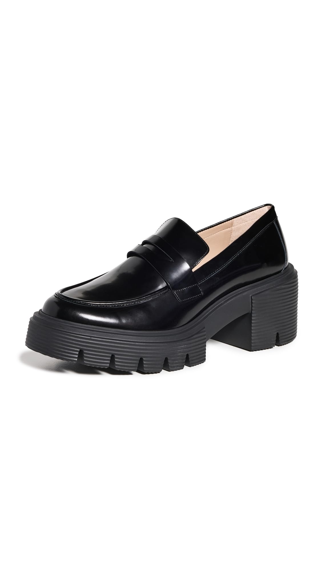 Stuart Weitzman Women's Soho Loafers - Comfortable Leather Slip-On Shoes for Women | Office, Casual & Travel Wear