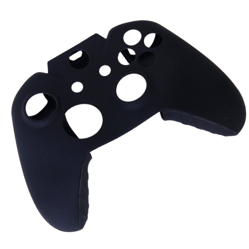 Black Silicone Protective Cover Case for XBOX ONE Game Controller - Durable Grip & Shockproof Design for Gaming, Travel & Storage