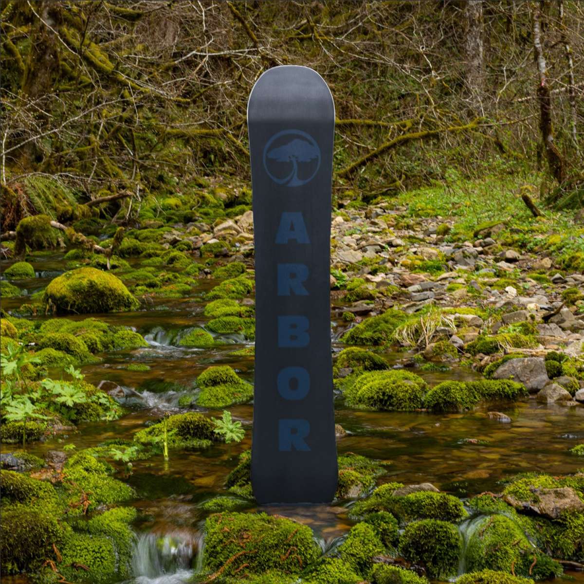 2024 Arbor Foundation Rocker Snowboard - All-Mountain Freestyle Snowboard for Men & Women | Perfect for Park, Powder & Groomed Runs