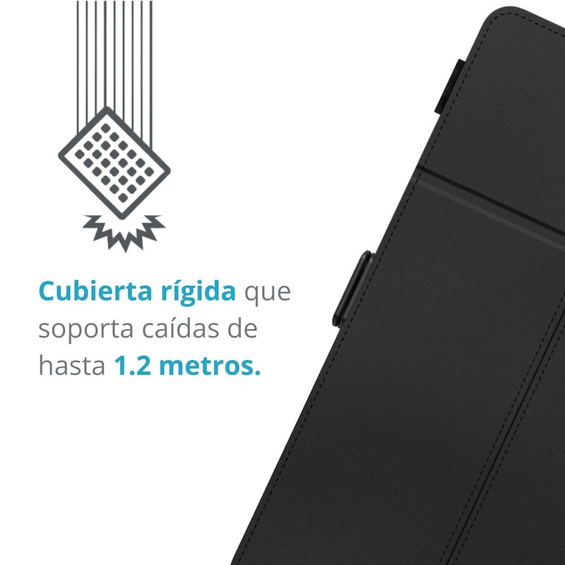 Speck Balance Case for iPad Air 11 (M2) - Black | Slim Protective Cover with Drop Protection | Perfect for Work, Travel & Everyday Use