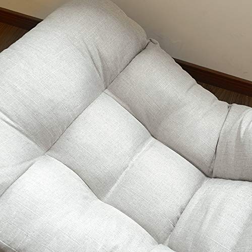 Adjustable Floor Recliner Chair - Japanese Tatami Style Lazy Sofa for Living Room, Balcony & Leisure - Single Seat Floor Sofa with Reclining Back