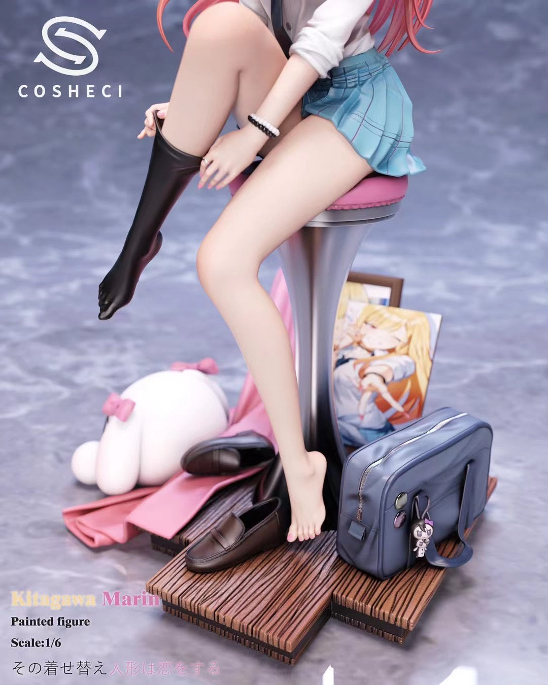 Cosh Studio Kitagawa Marin Anime Figure - High-Quality Collectible for Anime Fans | Perfect for Display, Cosplay, and Gift Giving