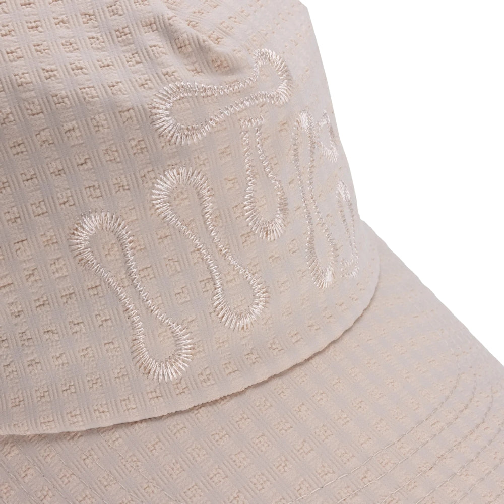 HONOR THE GIFT HTG Seersucker Cap Sand - Stylish Summer Hat for Men & Women - Perfect for Beach, Outdoor Activities and Fashion Accessories