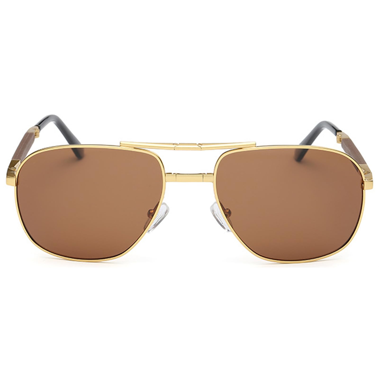 Classic Polarized Folding Compact Pocket Sunglasses for Men & Women - UV Protection, Lightweight & Portable - Perfect for Driving, Travel, and Outdoor Activities