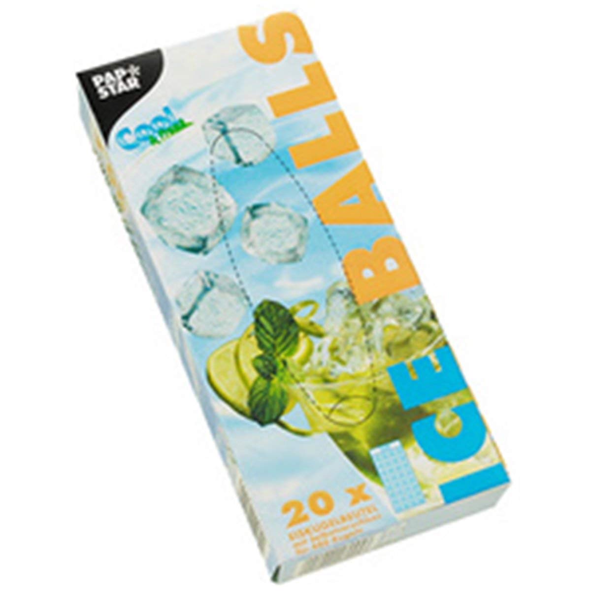 Premium 10701 Self-Sealing Ice Ball Bags - Reusable Freezer Bags for Cocktail Ice Cubes, Whiskey Stones & Party Drinks - Perfect for Home Bars, Cocktail Making & Entertaining