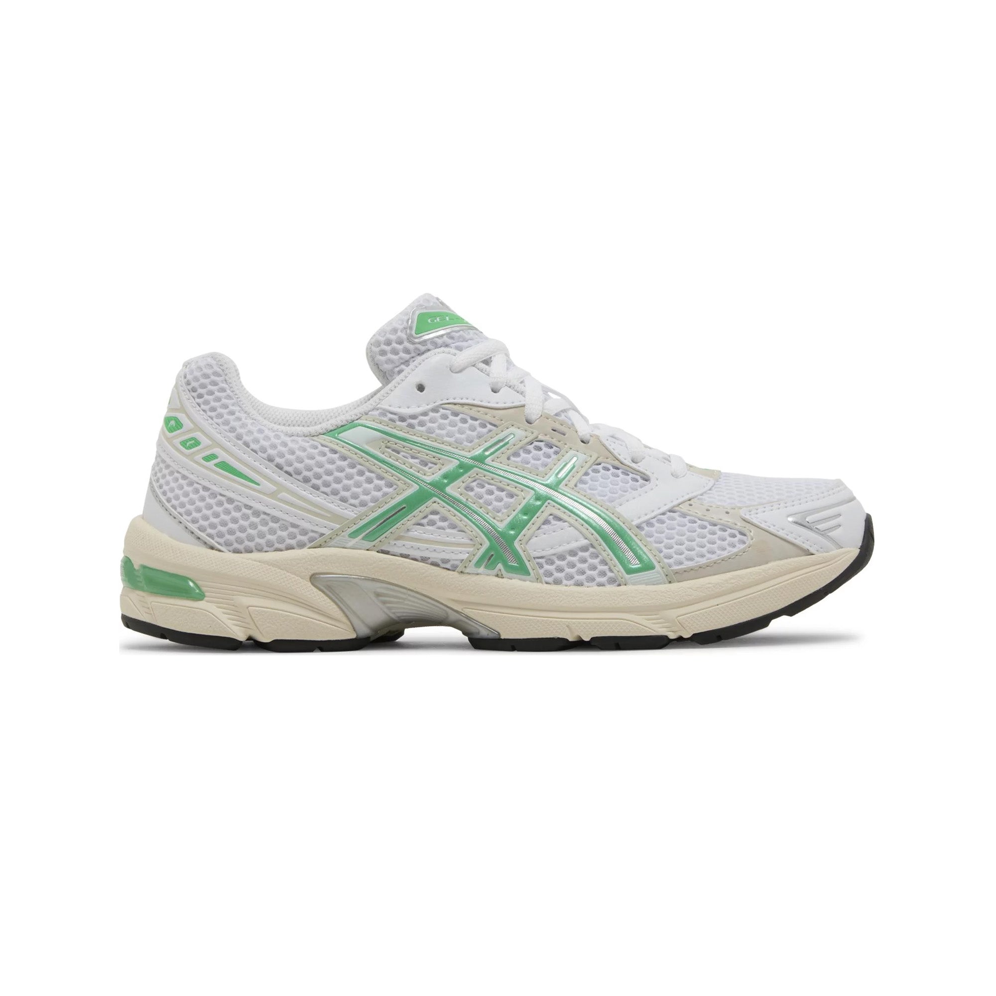 ASICS Gel 1130 Women's Running Shoes - White & Malachite Green | Lightweight Cushioned Sneakers for Jogging, Gym Workouts & Everyday Wear