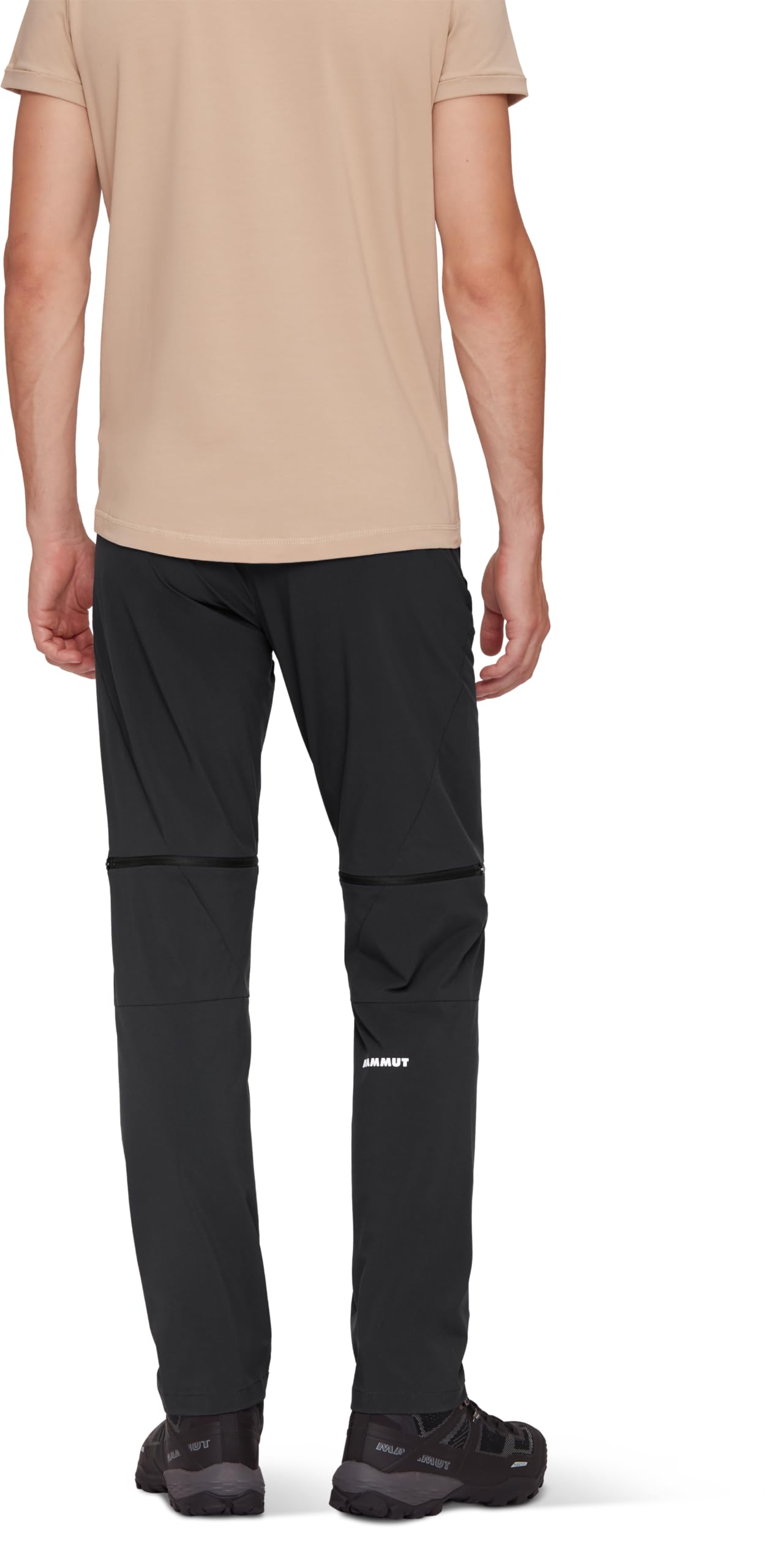 Mammut Men's Outdoor Pants with Zipper - Lightweight Hiking & Climbing Trousers for Adventure Travel & Mountain Trekking