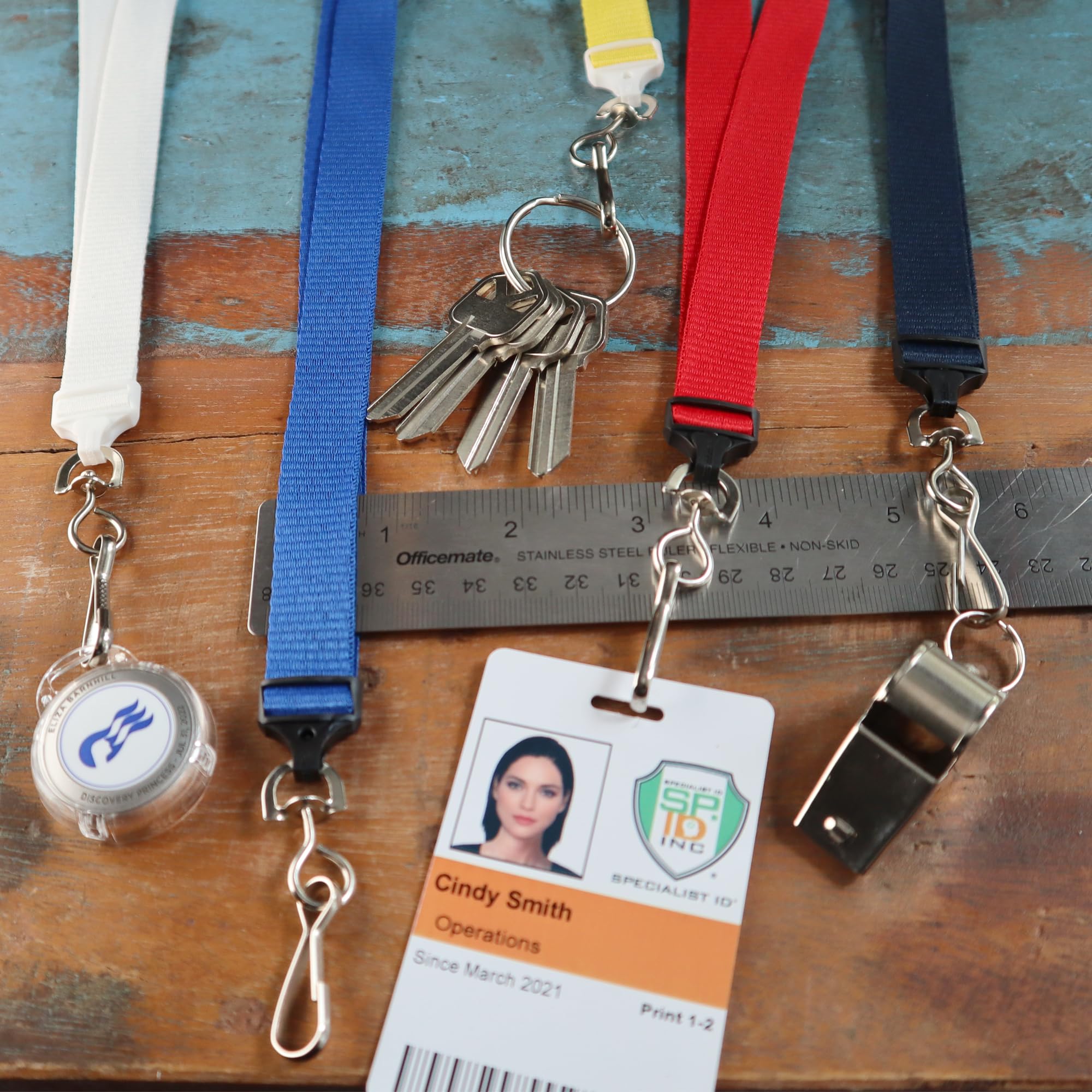 Premium ID Lanyard with Breakaway Clasp - 5/8