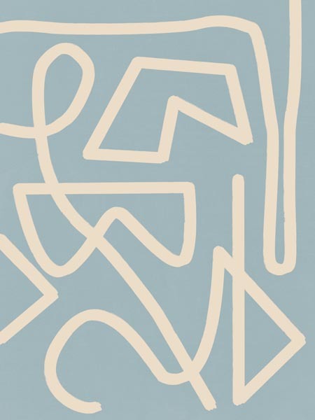 Allegro Smoke Canvas Art Print - Modern Abstract Wall Decor for Living Room, Bedroom & Office - Perfect for Home & Office Decor