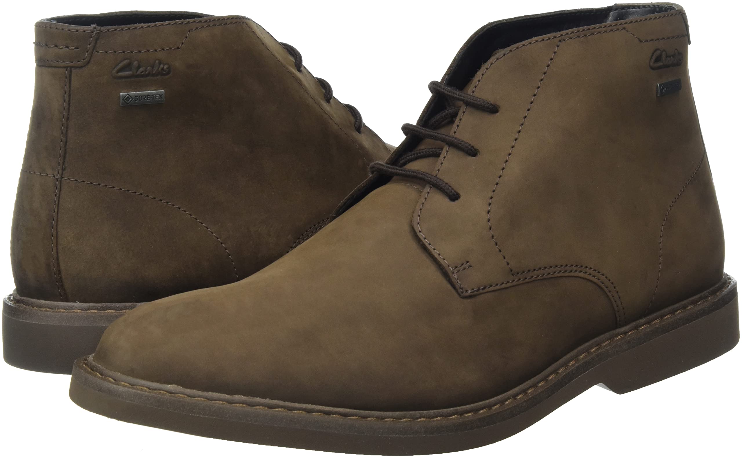 Clarks Men's Atticus Lite Height Chukka Boat Shoes - Comfortable & Stylish Casual Footwear for Walking, Travel & Everyday Wear