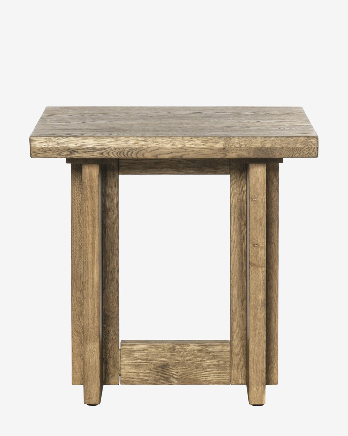 Ovitt Modern Side Table - Small End Table with Storage Shelf for Living Room, Bedroom, Office - Compact Nightstand with Sturdy Metal Frame & Wooden Top