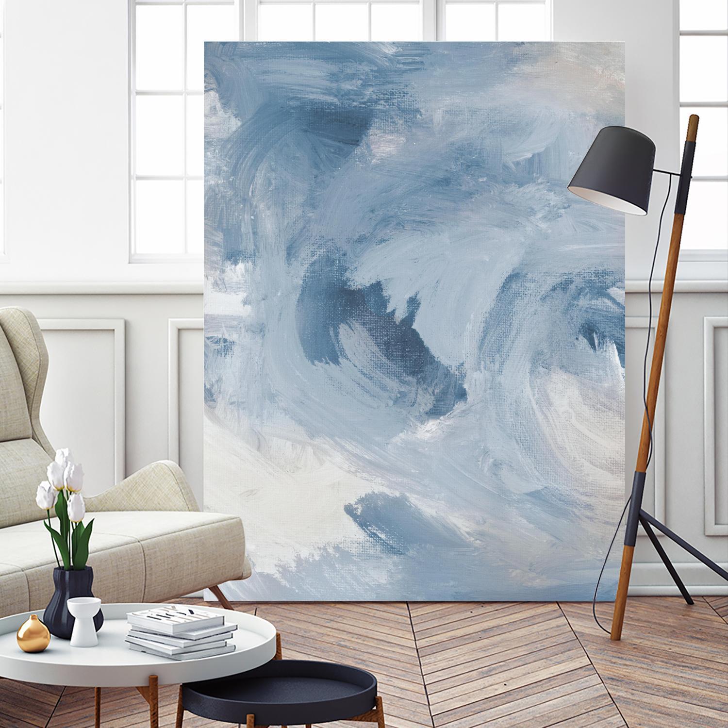Blue Cloudy Dreams I - Soft & Comfortable Bedding Set for Cozy Nights | Perfect for Home Decor, Guest Rooms & Relaxation