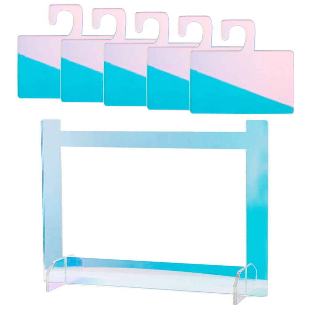 1 Set Magnetic Acrylic Nail Tips Display Stand - Professional Nail Polish Gel Holder for Manicure Practice & Salon Organization | Essential Nail Art Studio Tool for Nail Technicians | Perfect for Salons, Home Practice & Nail Art Studios