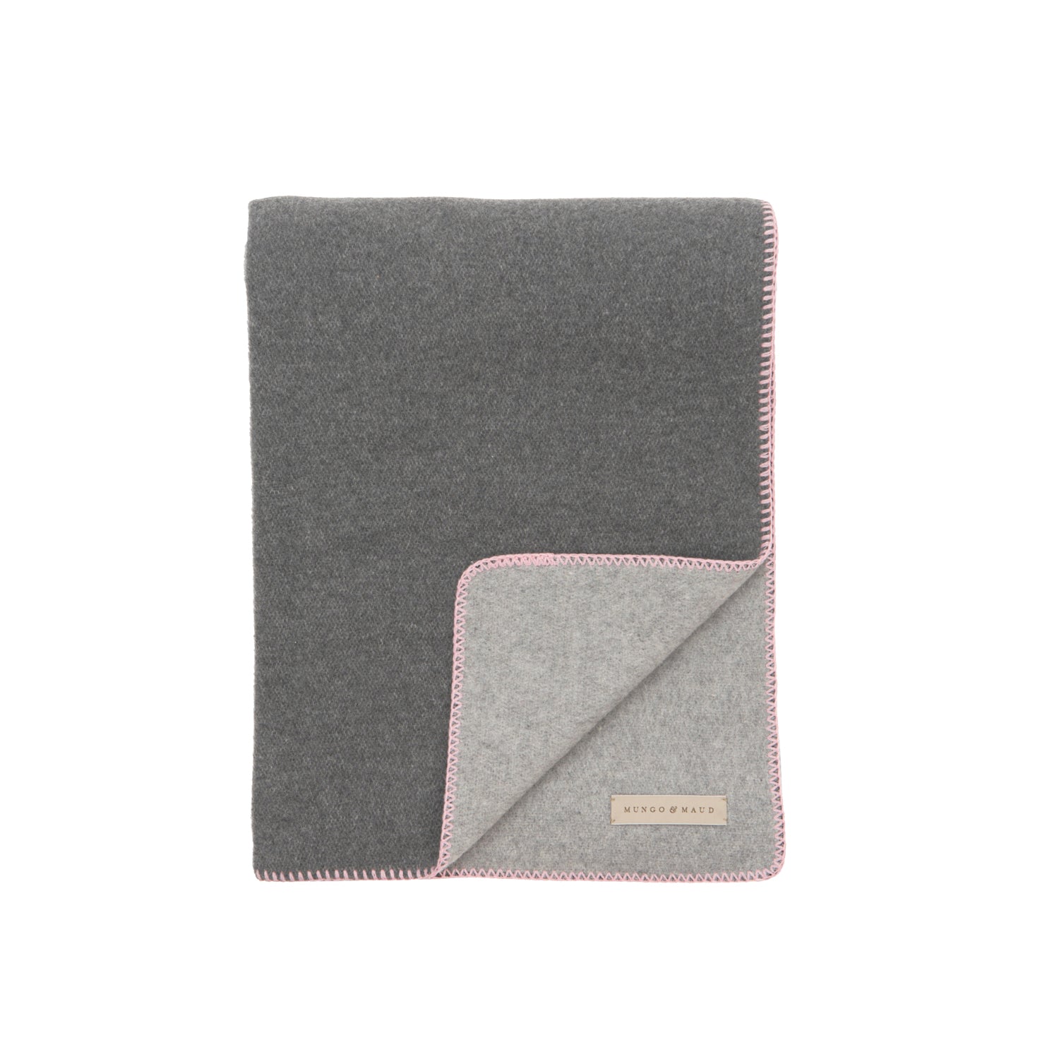Cozy Stitch Blanket - Soft & Warm Stone Charcoal Rose Throw Blanket for Bed, Sofa & Home Decor - Perfect for Gifts, Winter Nights & Relaxation