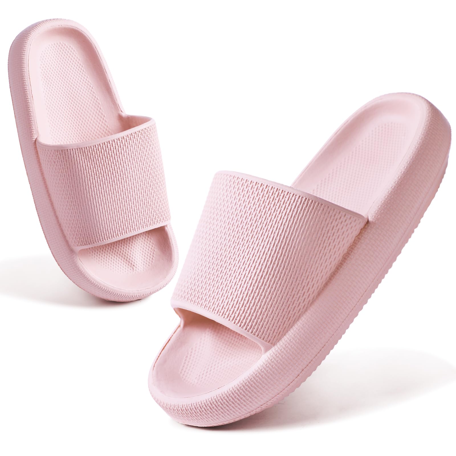 Kids Cloud Slides - Soft Pillow Slippers for Boys & Girls | Non-Slip Shower Sandals with Thick Sole | Perfect for Beach, Pool, Bathroom & Summer Activities