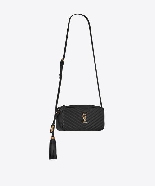 Saint Laurent Lou Camera Bag Black - Stylish Crossbody Bag for Women | Perfect for Travel, Work & Everyday Use
