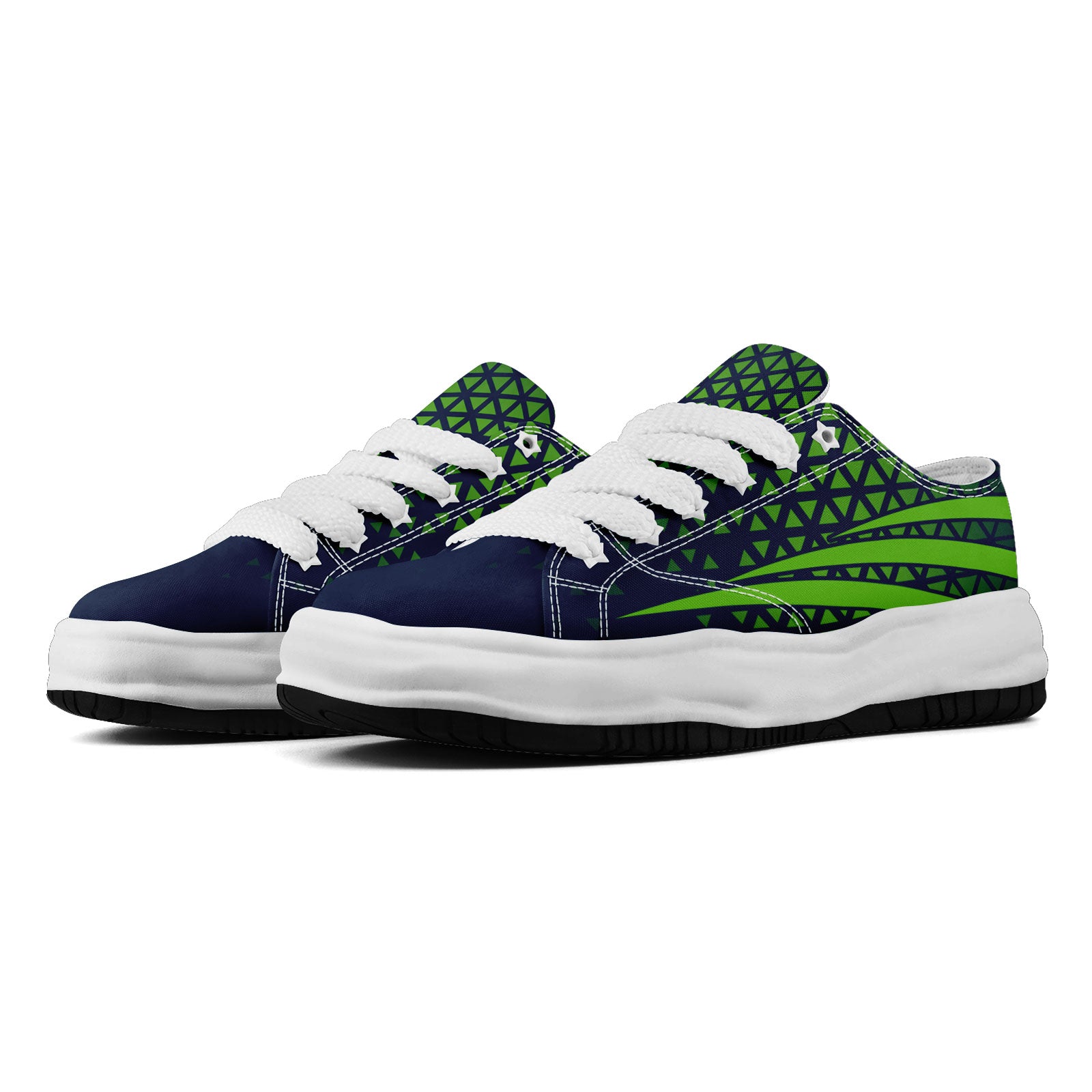 Custom Blue & White Washington Football Jersey & Sports Shoes Combo - Personalized NFL Fan Gear for Games & Training - Perfect for Football Enthusiasts & Team Spirit