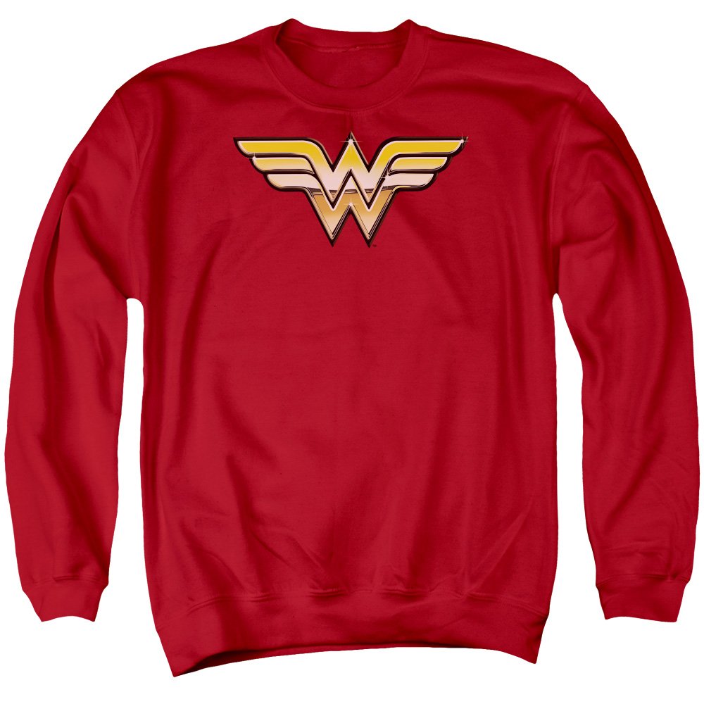 JLA Golden Unisex Crewneck Sweatshirt for Men & Women - Comfortable Casual Pullover for Everyday Wear, Street Style & Lounge