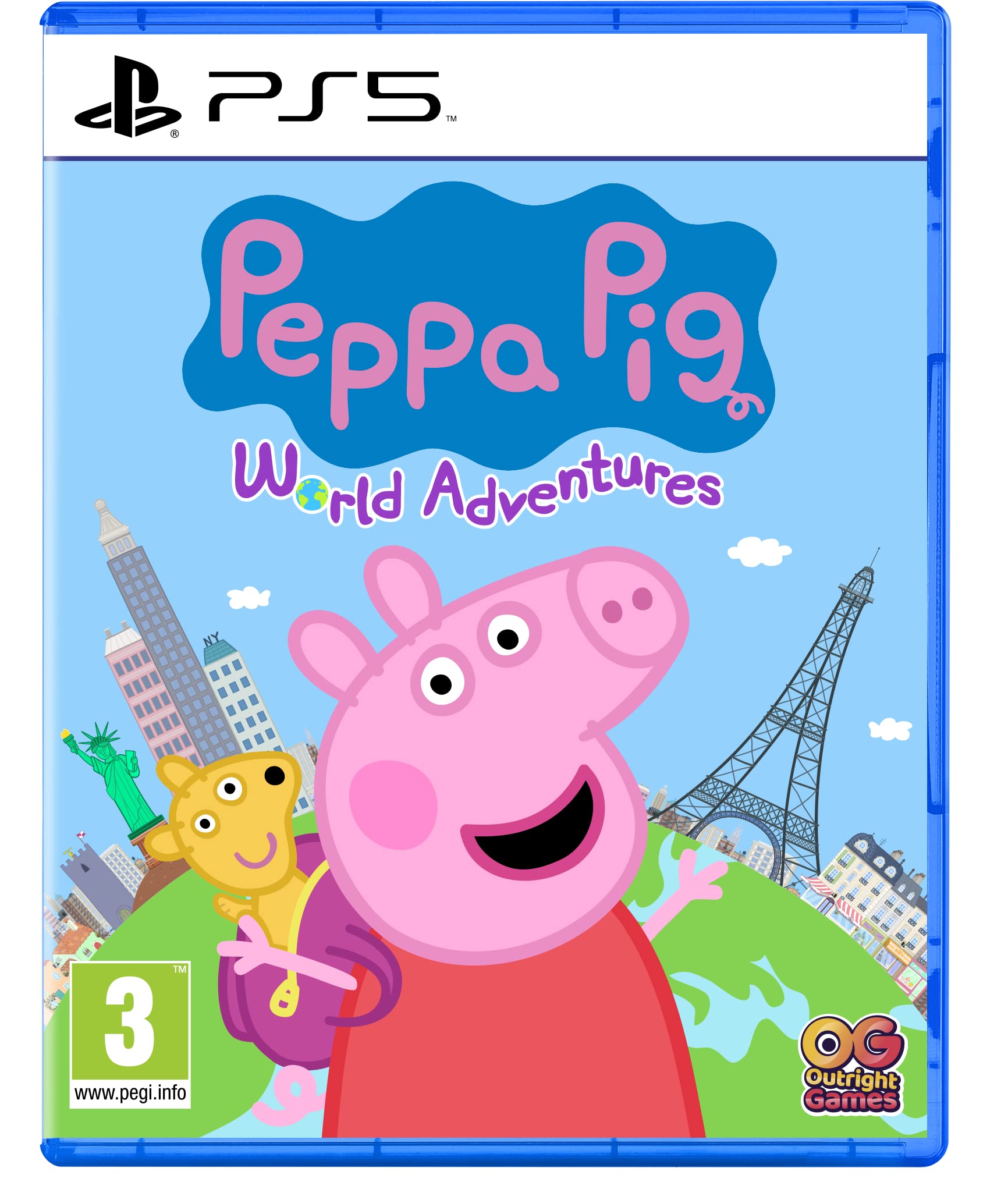 Peppa Pig World Adventures Game for PlayStation 5 (PS5) - Fun Family-Friendly Adventure Game for Kids & Parents to Play Together