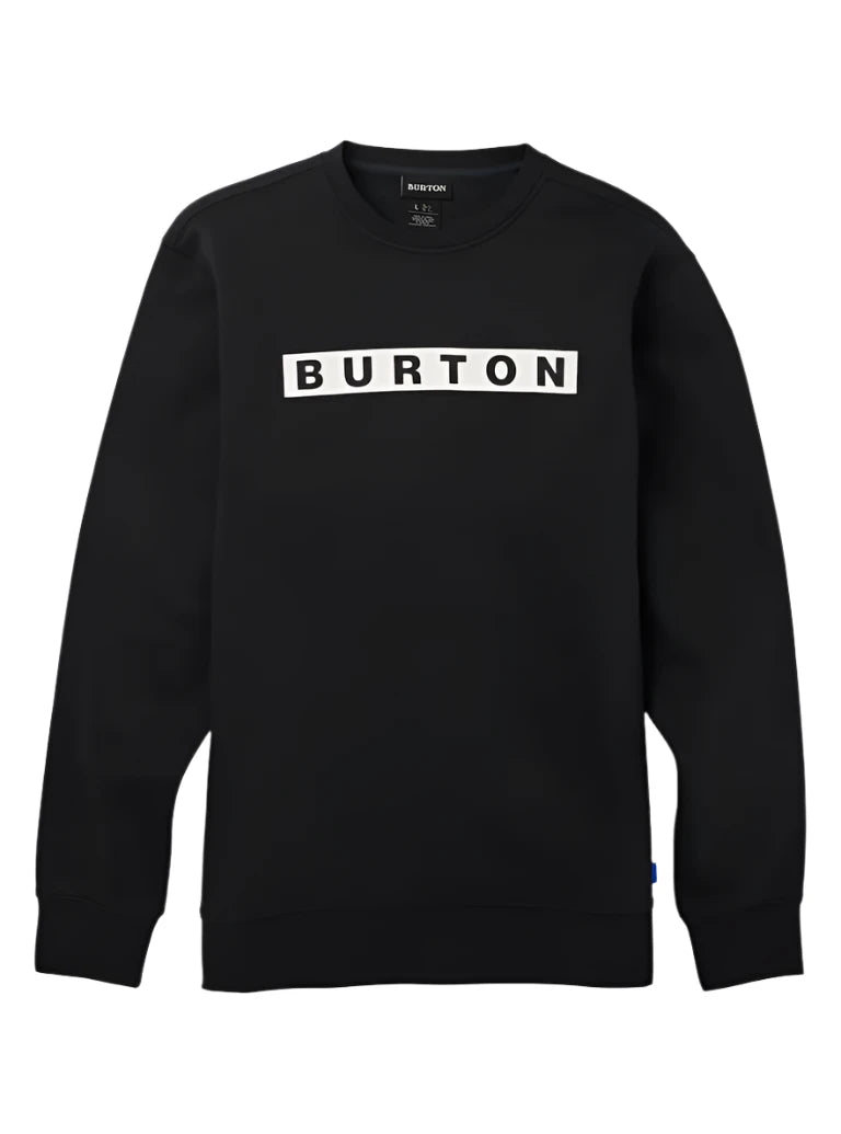 Burton Vault Crewneck Sweatshirt 2025 - Men's Casual Pullover Hoodie | Soft Cotton Blend | Streetwear & Outdoor Activities