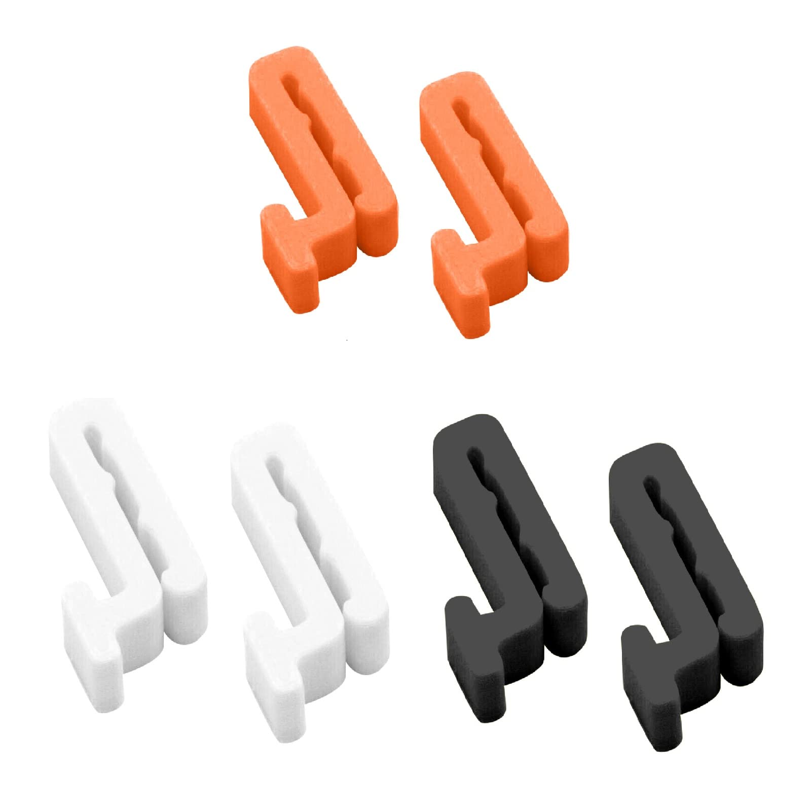 VISY 3-Pack Ski Mask Clips for Helmets - Universal Fit for Snowboard & Ski Helmets with Ear Straps - Secure Your Goggles During Winter Sports & Outdoor Adventures