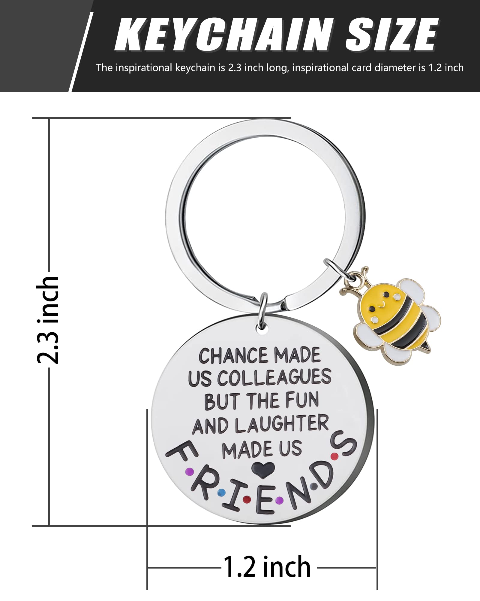 Inspirational Keychain for Women - Motivational Gift for Mom, Grandma, Sister, Niece, Godmother & Goddaughter | Perfect Birthday, Christmas & Holiday Present | Daily Encouragement & Thoughtful Keepsake