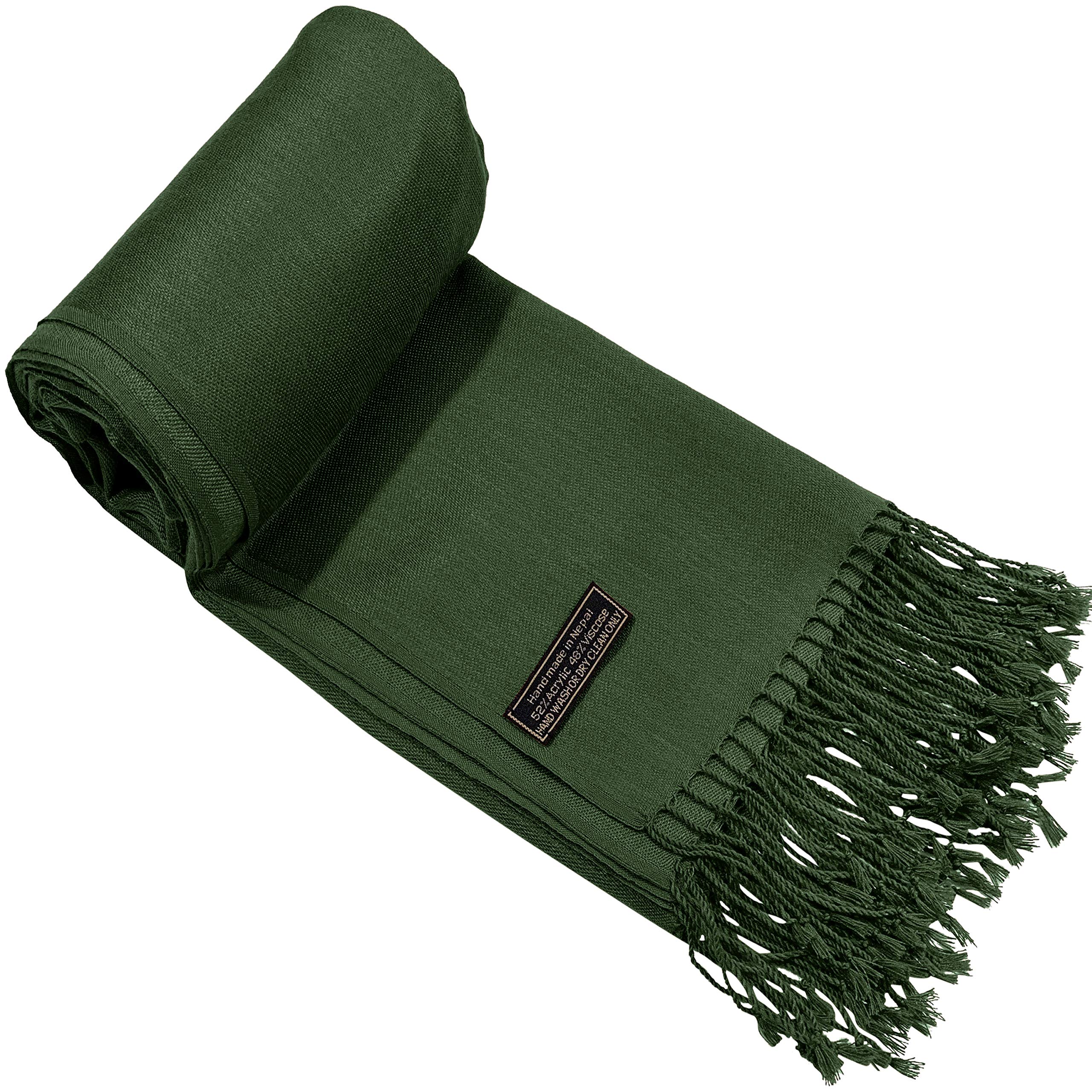 Handmade Nepalese Pashmina Shawl for Women - Premium Cashmere Wrap - Perfect for Weddings, Parties & Winter Fashion Accessories